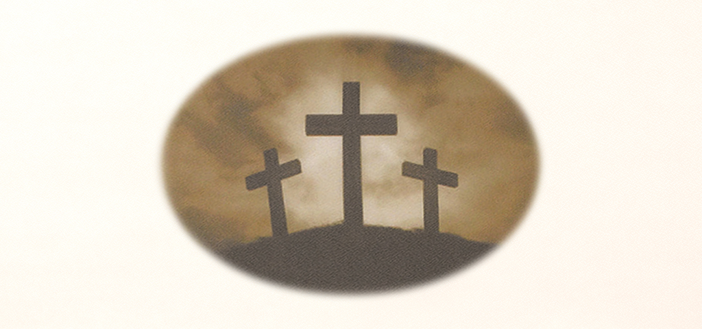 Calvary Crosses Rosetan Faux